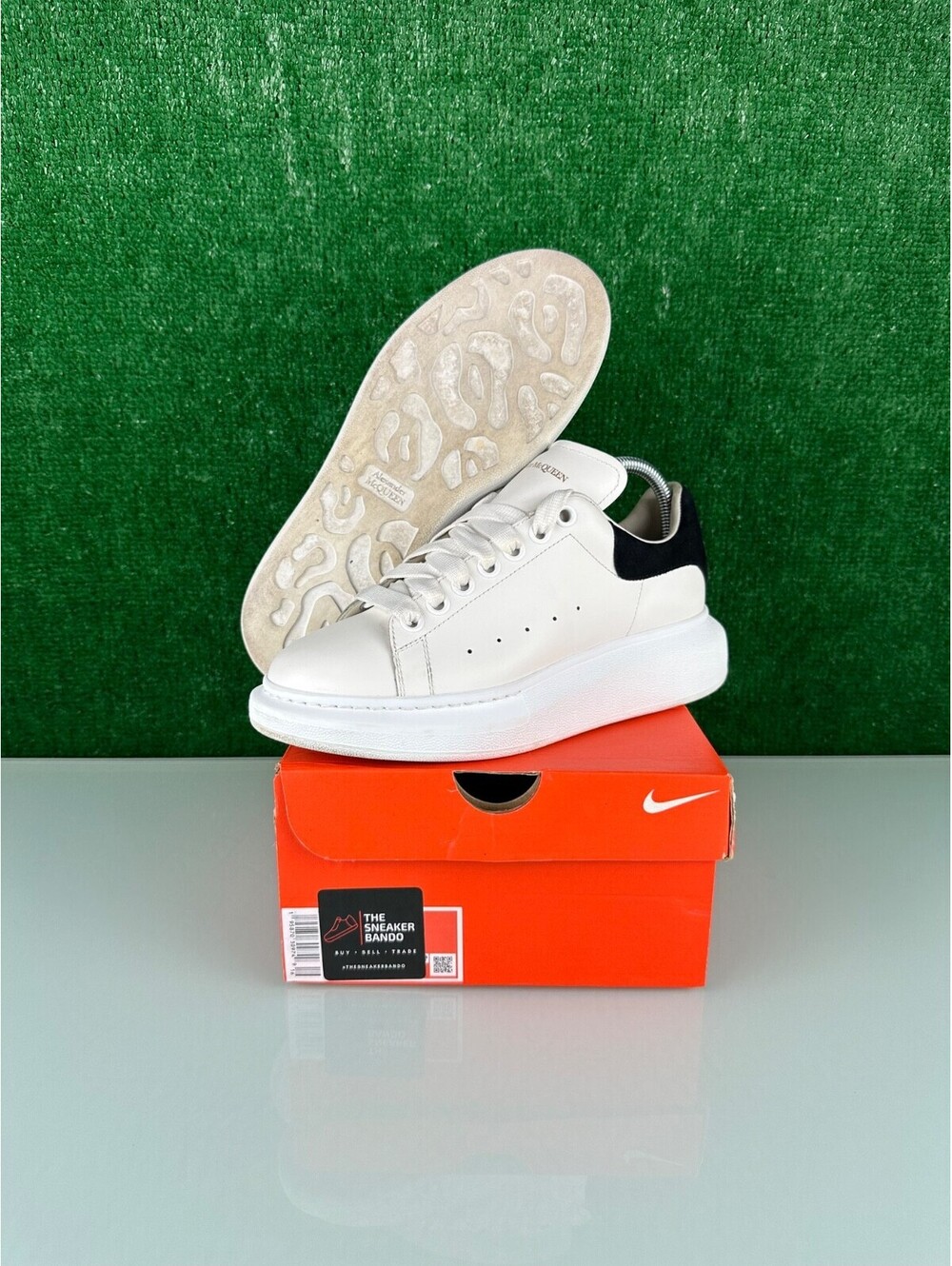 Size 39.5EU - Alexander McQueen Wmns Oversized Sneaker